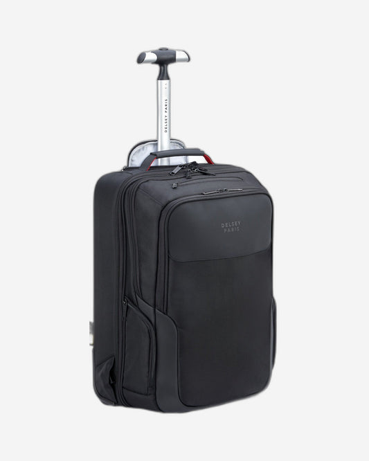 Delsey Paris Parvis+ Backpack Cabin Laptop Trolley 17.3 Inch Black - 394465000