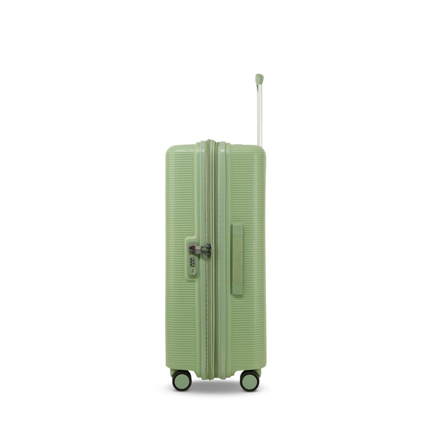 Echolac Forza Hardcase Expandable 4 Double Wheel Luggage Trolley