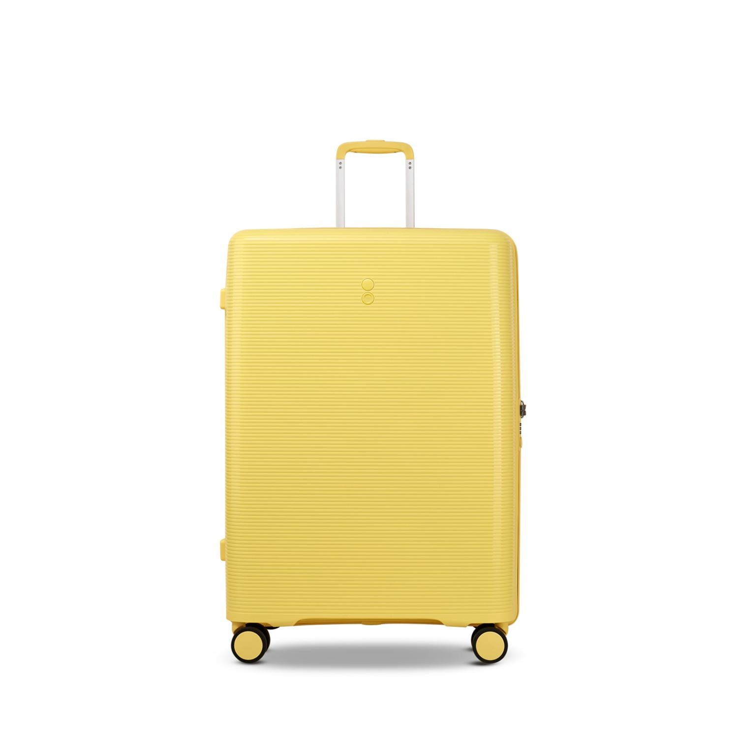 Echolac Forza Hardcase Expandable 4 Double Wheel Luggage Trolley