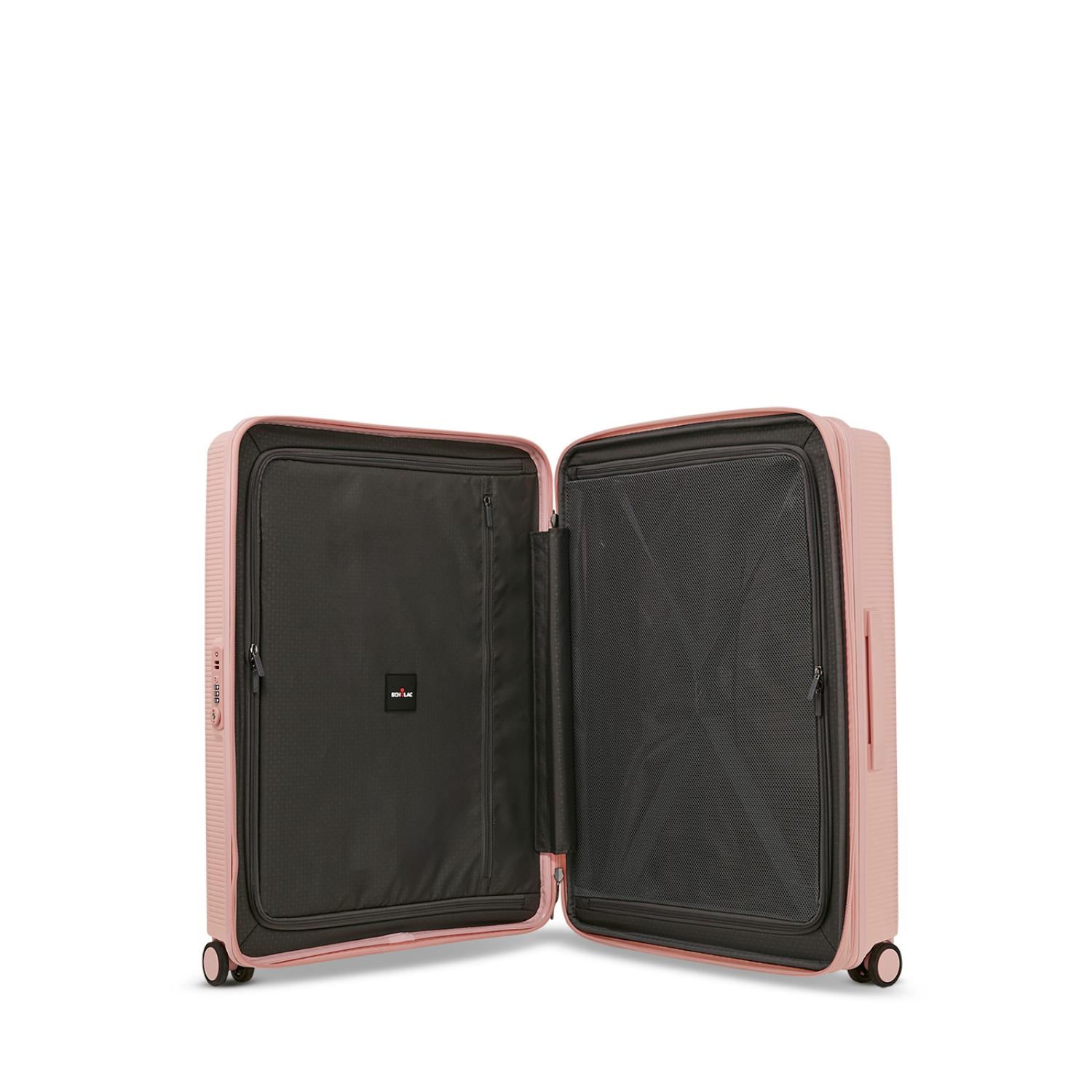 Echolac Forza Hardcase Expandable 4 Double Wheel Luggage Trolley