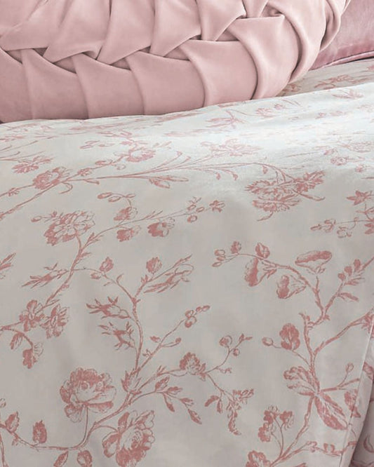 Laura Ashley "Aria" Duvet Cover Set in Blush
