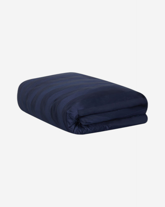 Jasper Conran "Satin Stripe" 500 Thread Count Duvet Cover in Navy