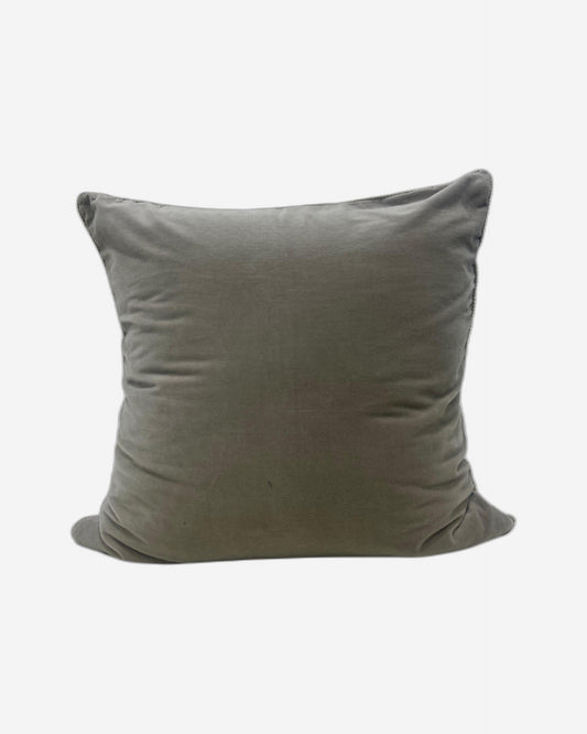 Christy "Arles" Decorative Filled Cushion in Sand (Silver)