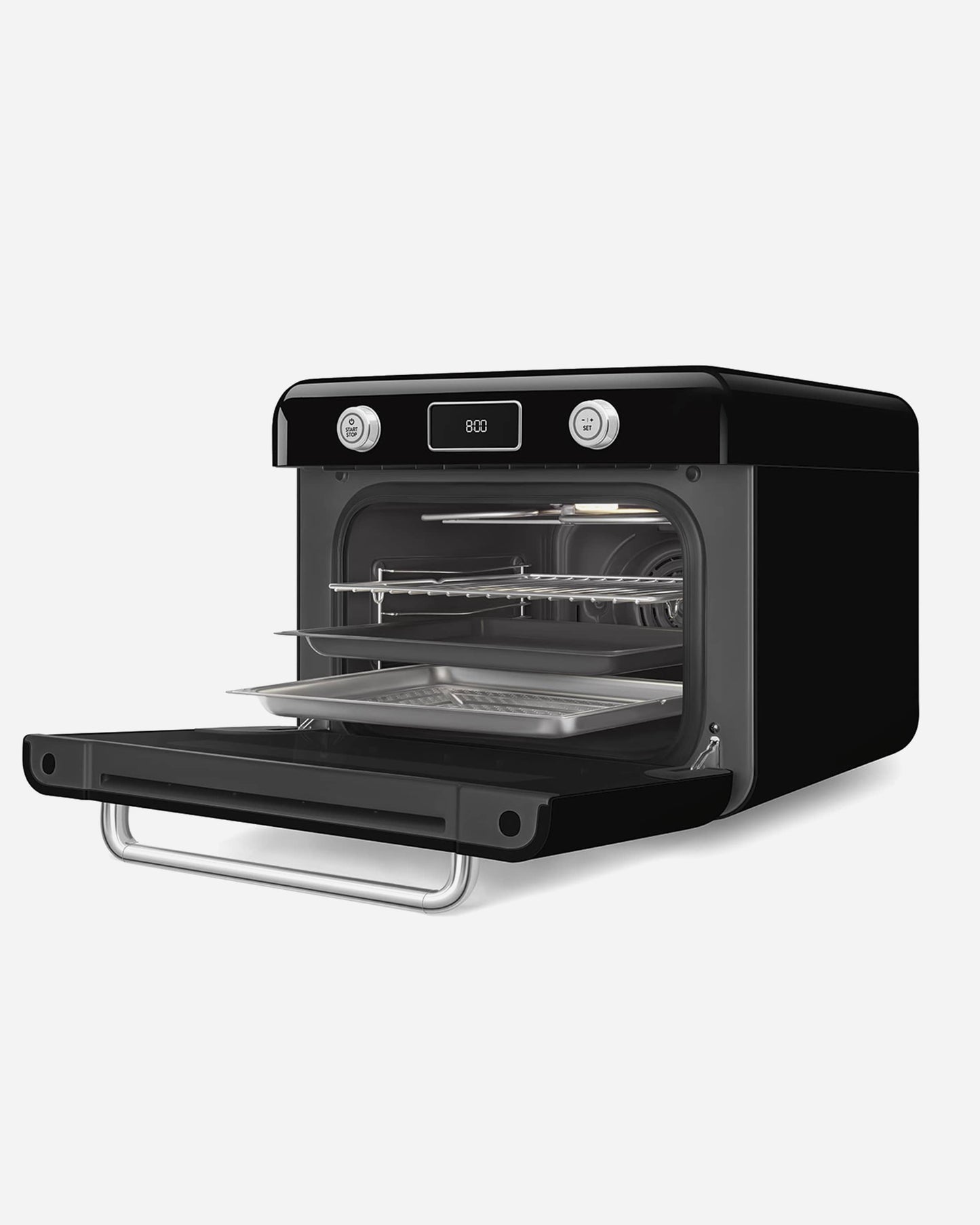 SMEG 10-in-1 Countertop Combi Steam Oven Black