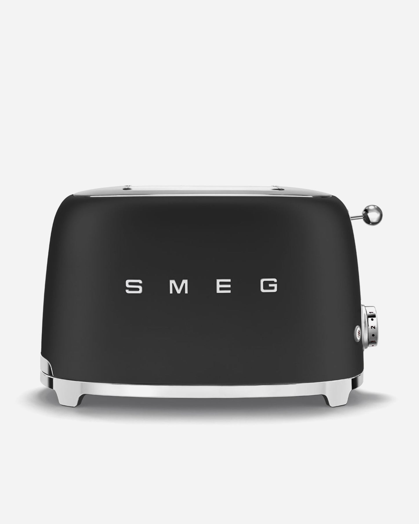SMEG 2 Slice Toaster with Extra Wide Slots Matte Black