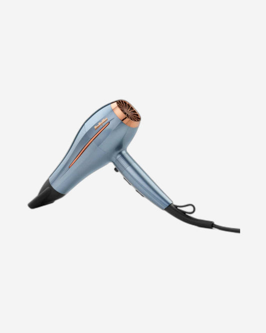 BaByliss DC Hair Dryer, Ionic Frizz Control & Styling Nozzle, 2200 W – D251PSDE (ESMA Certified)