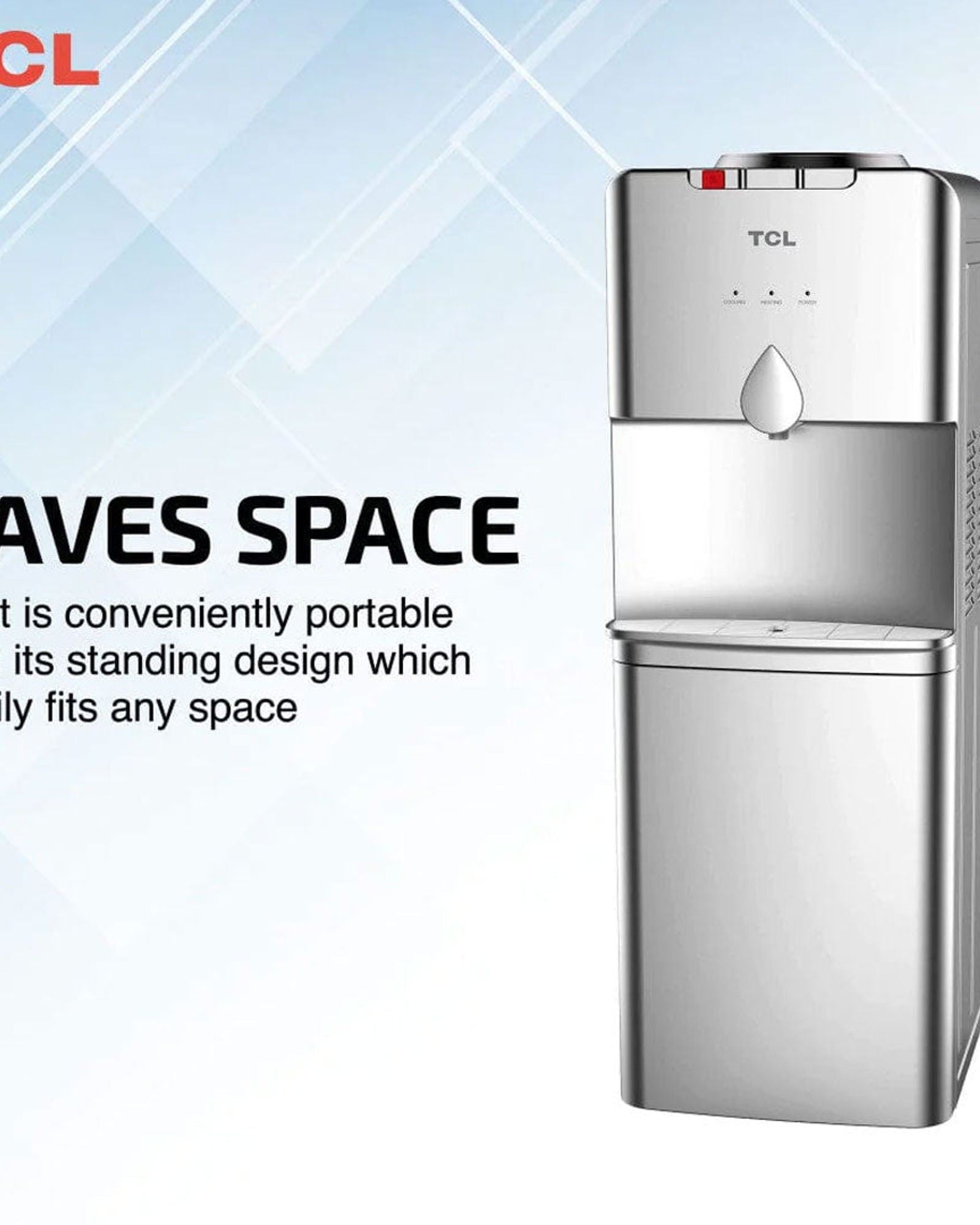 TCL 3-Tap Top Loading Water Dispenser