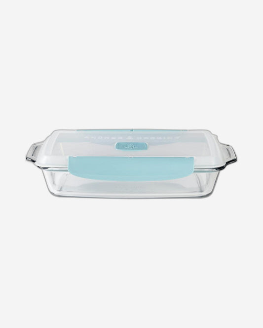 Anchor Hocking, Baking Dish with TrueLock Locking Lid-(14016), 3.0Ltr, Rectangle