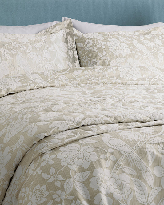 Sanderson "Pyramus" Duvet Cover Set in Linen