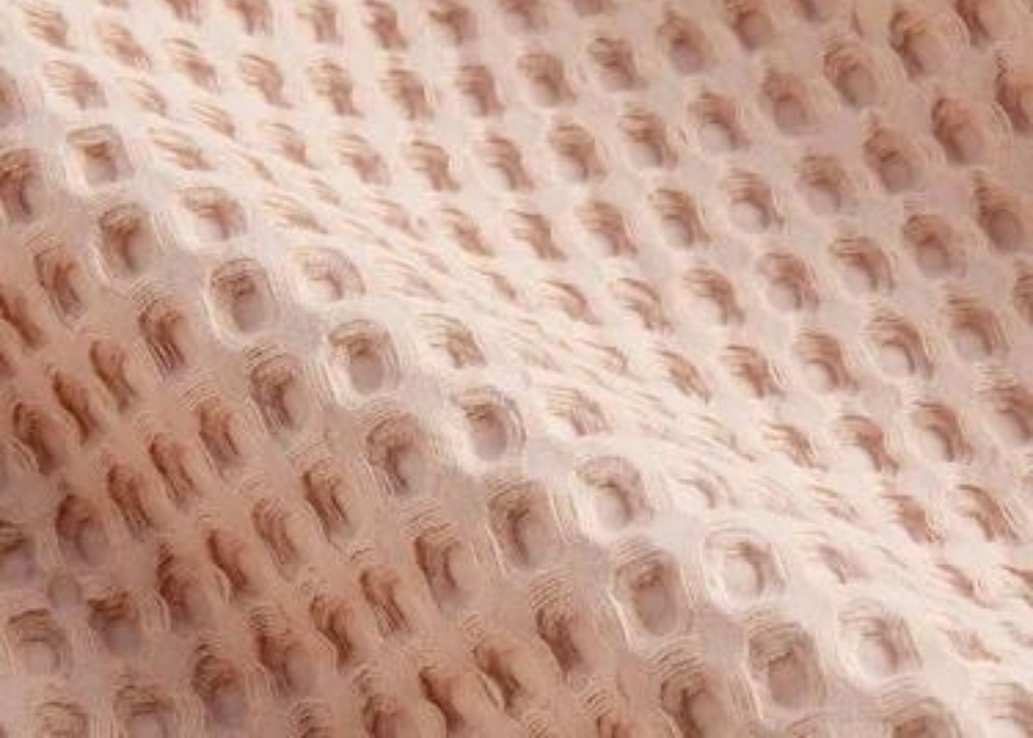 Christy Waffle Robe Blush