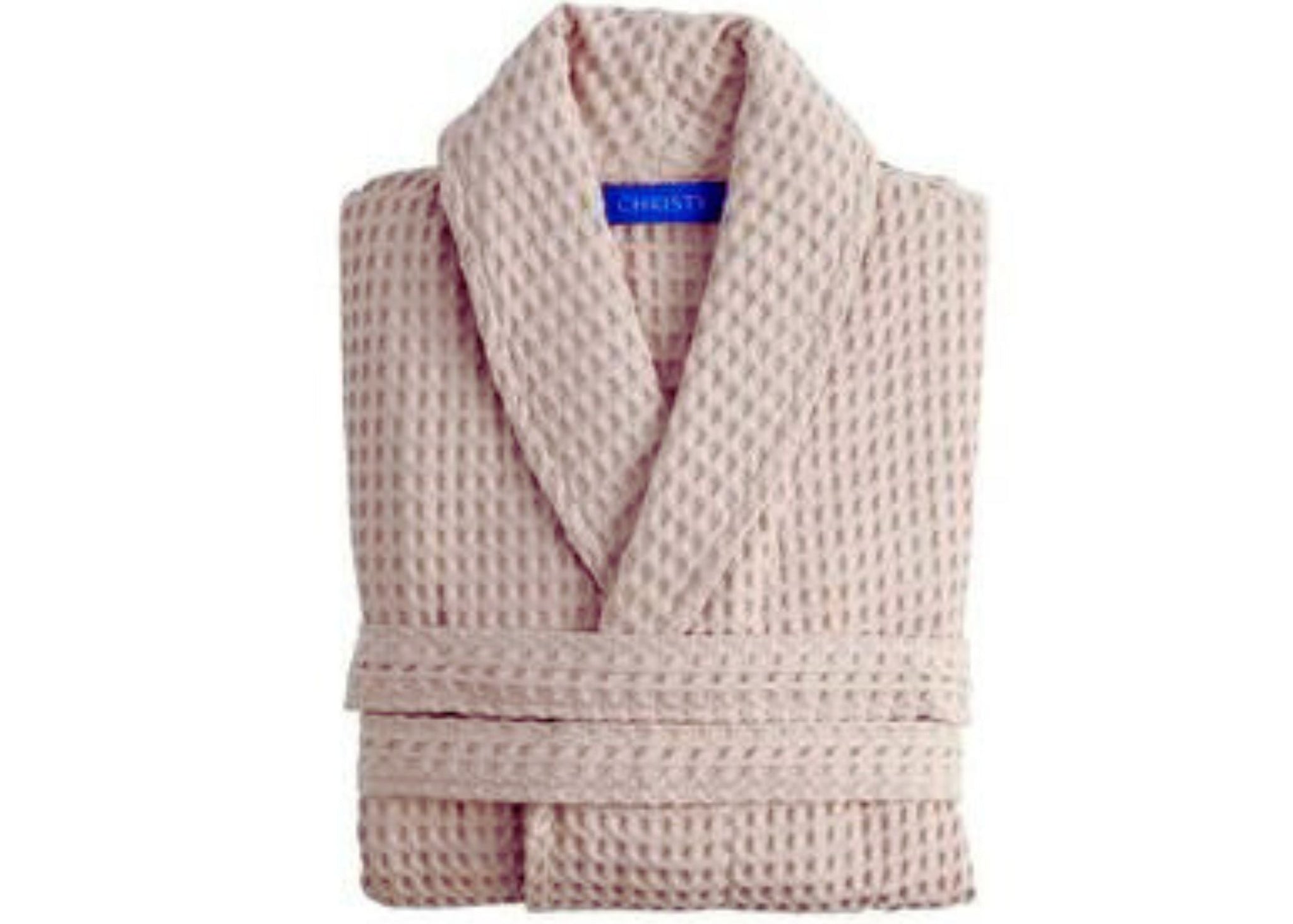 Christy Waffle Robe Blush