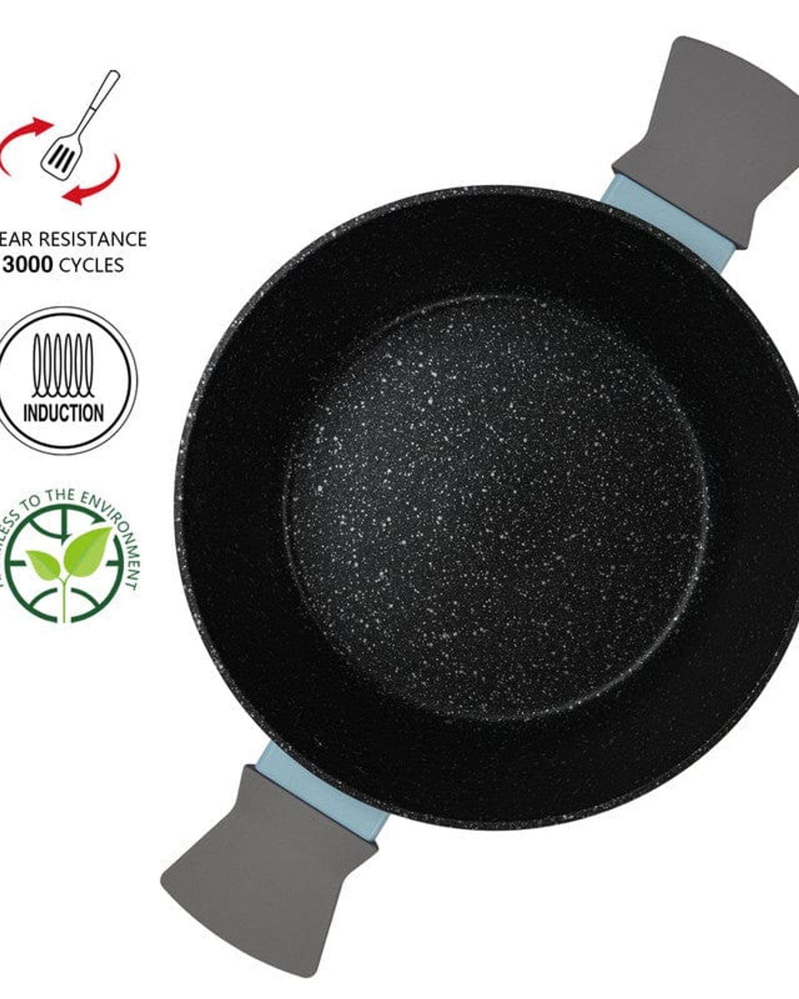 Fissman Cookware Set Velia 9 Pcs With Aluminium And Non Stick Coating