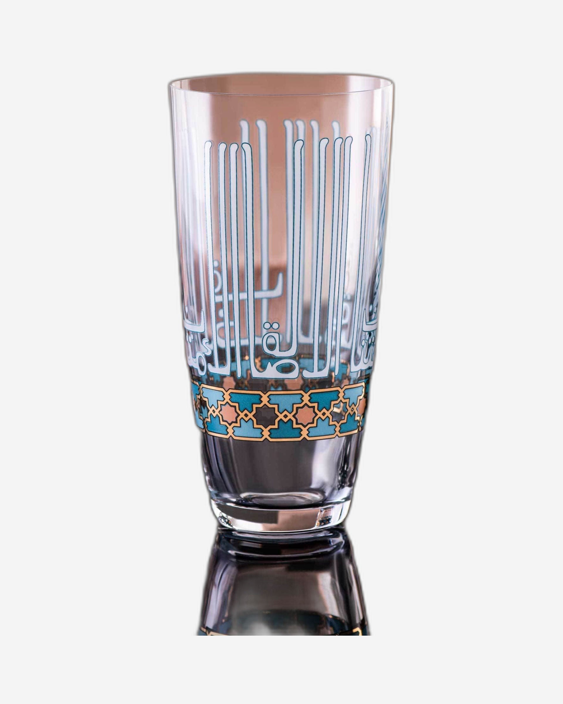 Dimlaj Asala Set of 6 Pcs Tumblers (Gold & Green)