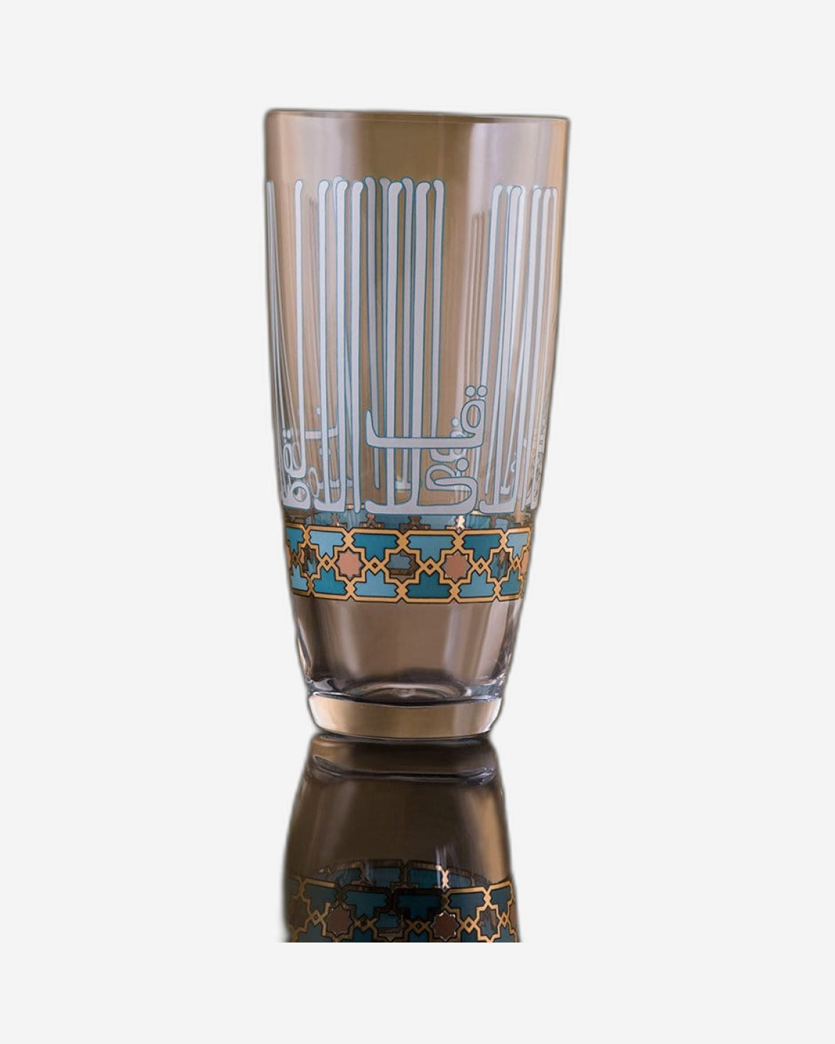 Dimlaj Asala Tumblers 6Pc Gold & Green