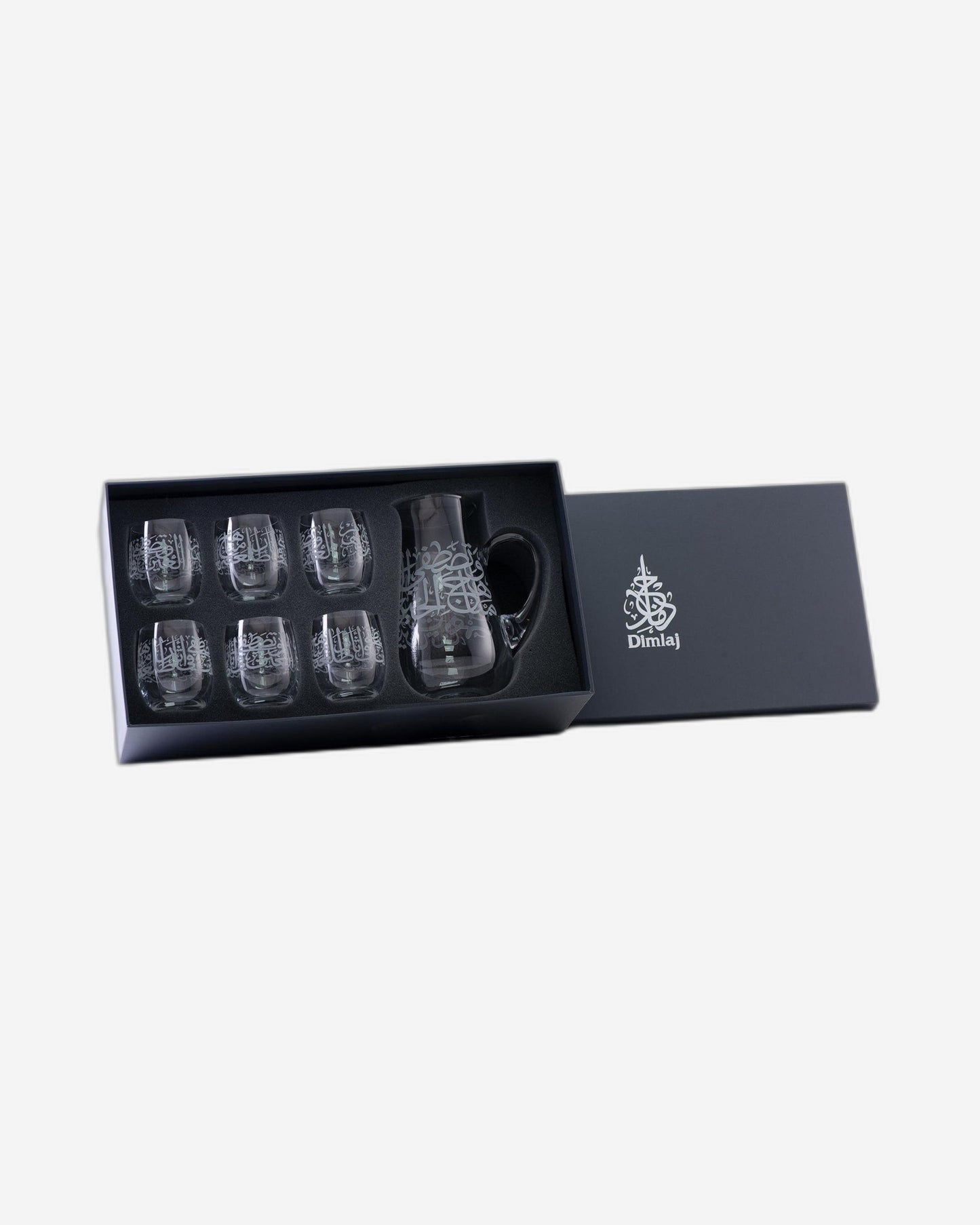 Dimlaj Thuluth Drinkset 7Pc Engraved