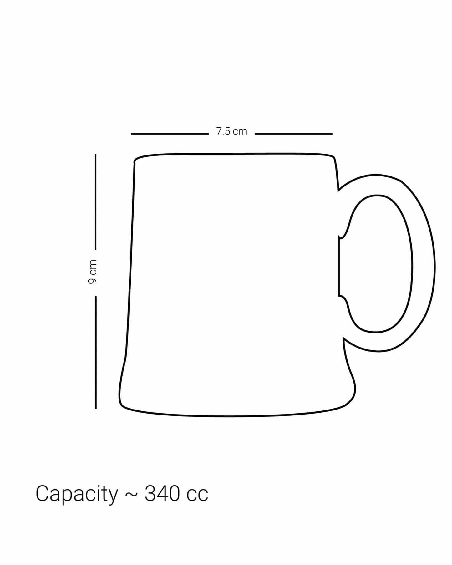 Dimlaj Kareem Mugs 2Pc Gold