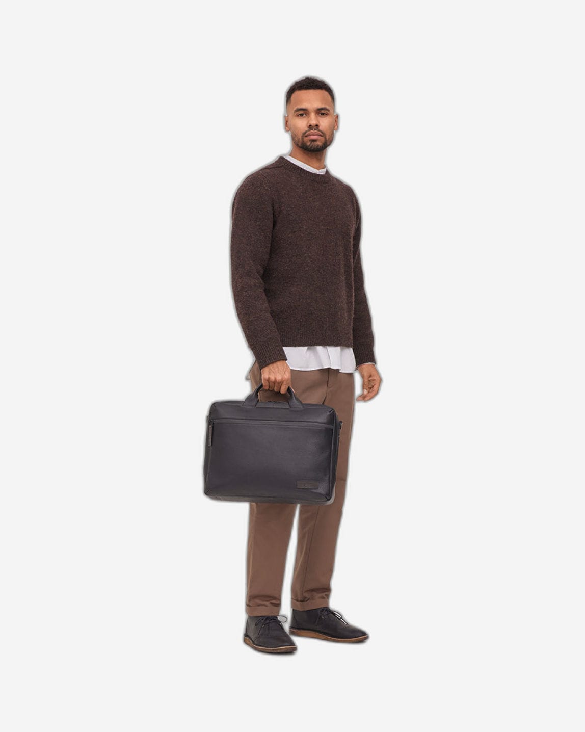 Jost Stockholm 1 Compartment Leather Business Briefcase Bag