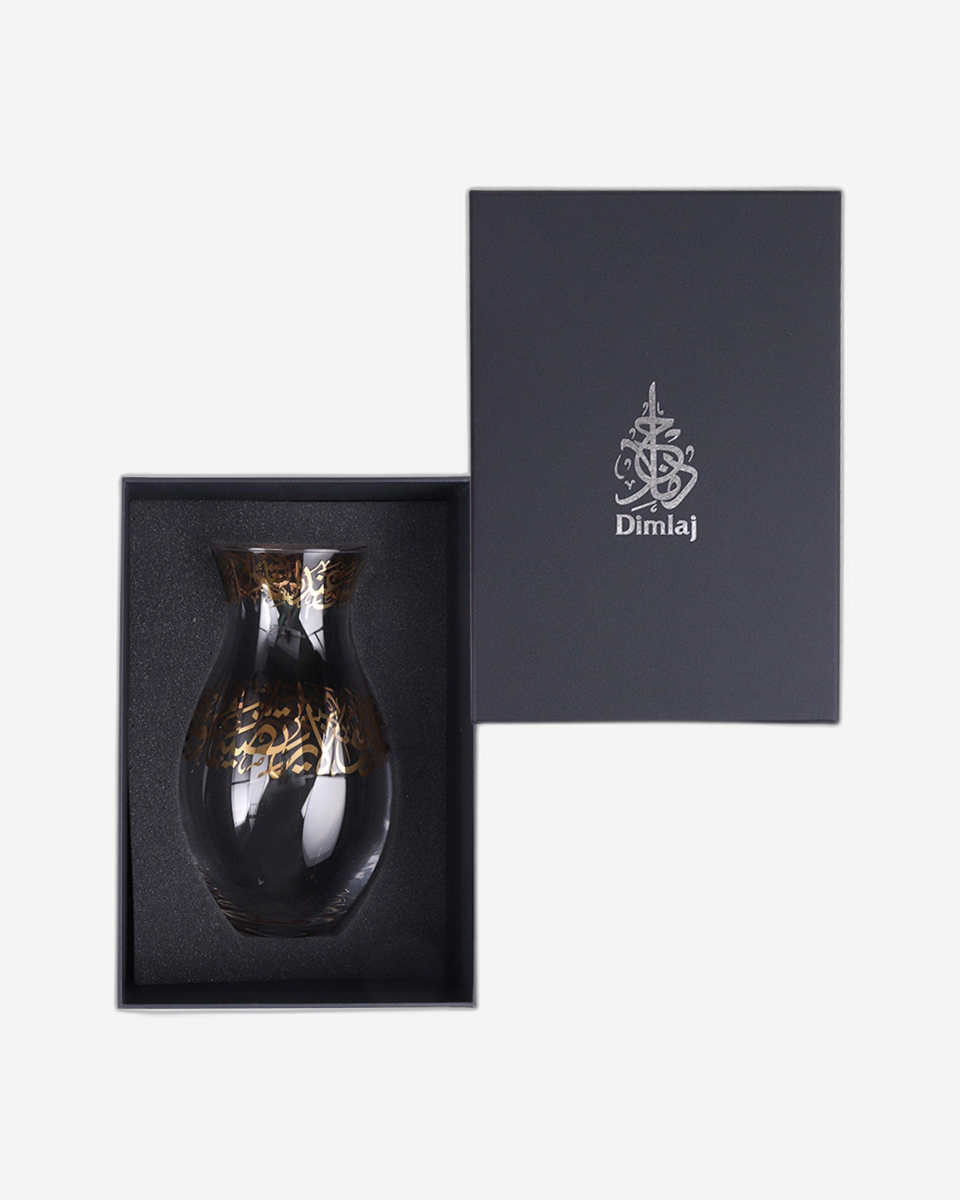 Dimlaj Kareem Large Sized Vase (Gold)