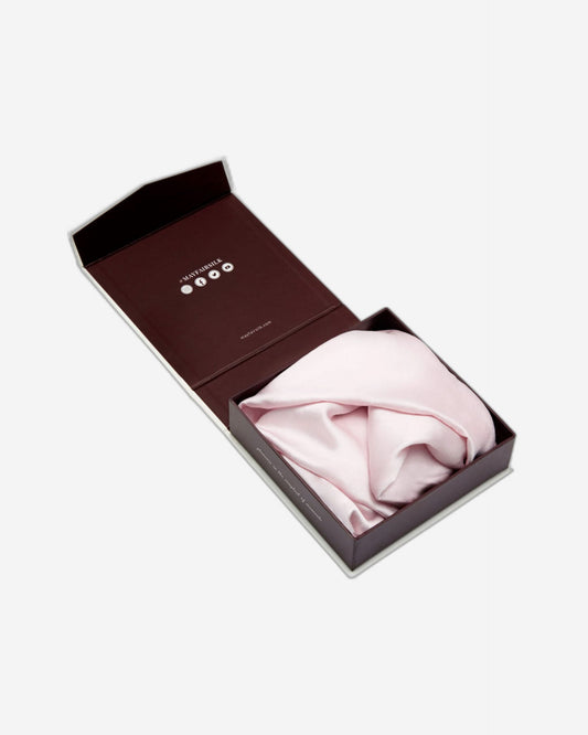 Mayfairsilk "Mulberry Silk" Standard Pillowcase in Precious Pink 50 x 75 cm