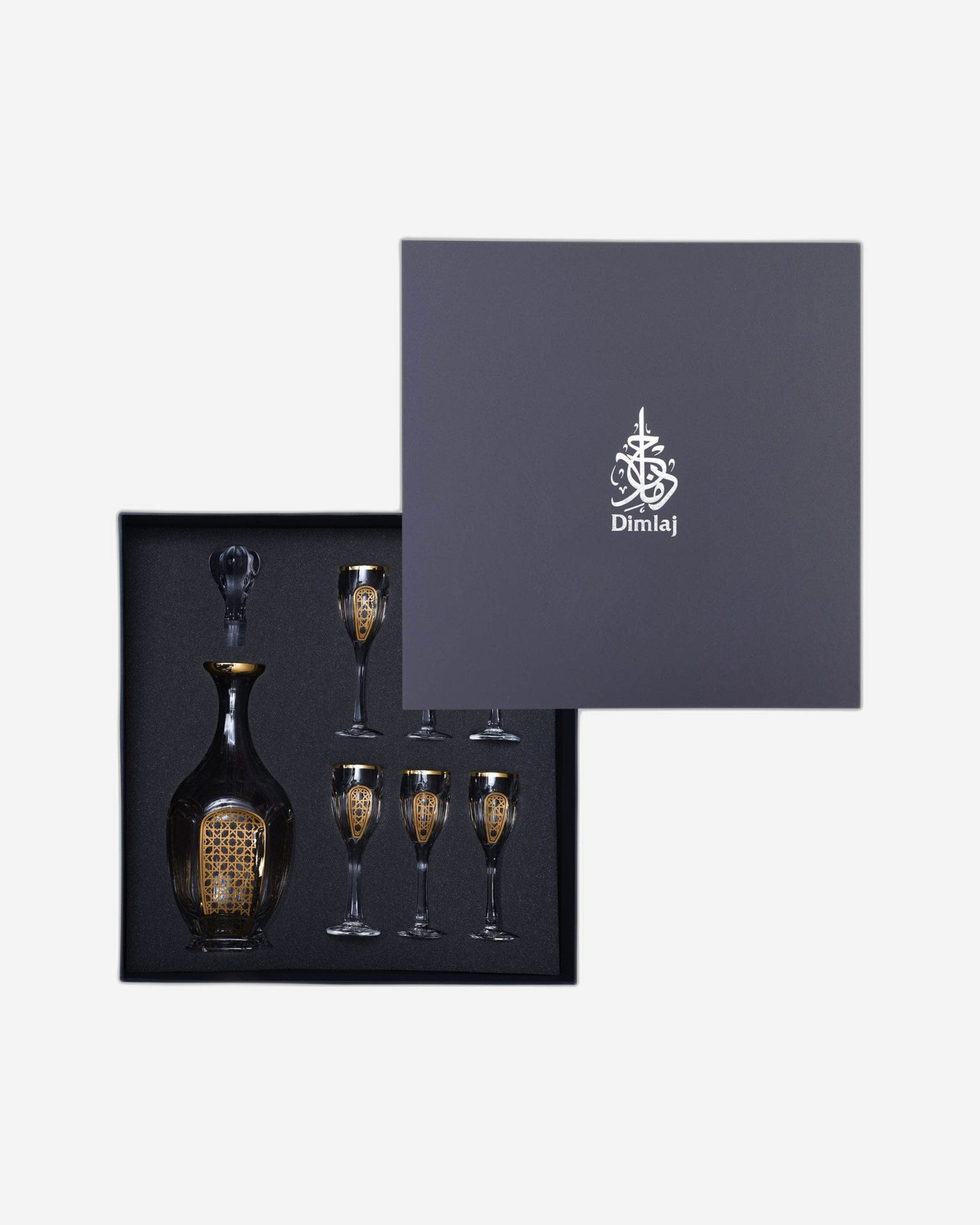 Dimlaj Cordoba Drinkset 7Pc Gold