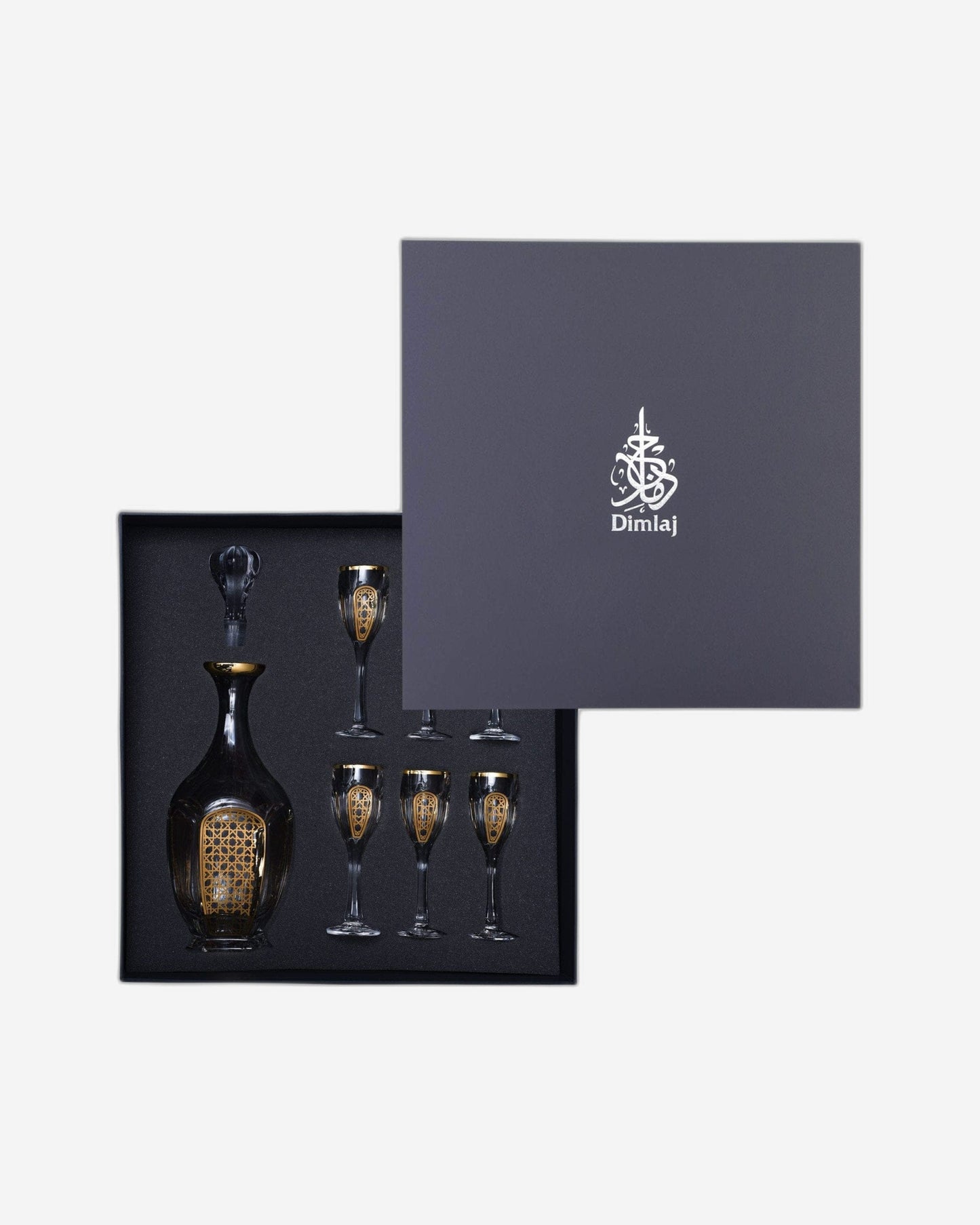 Dimlaj Cordoba Drinkset 7Pc Gold