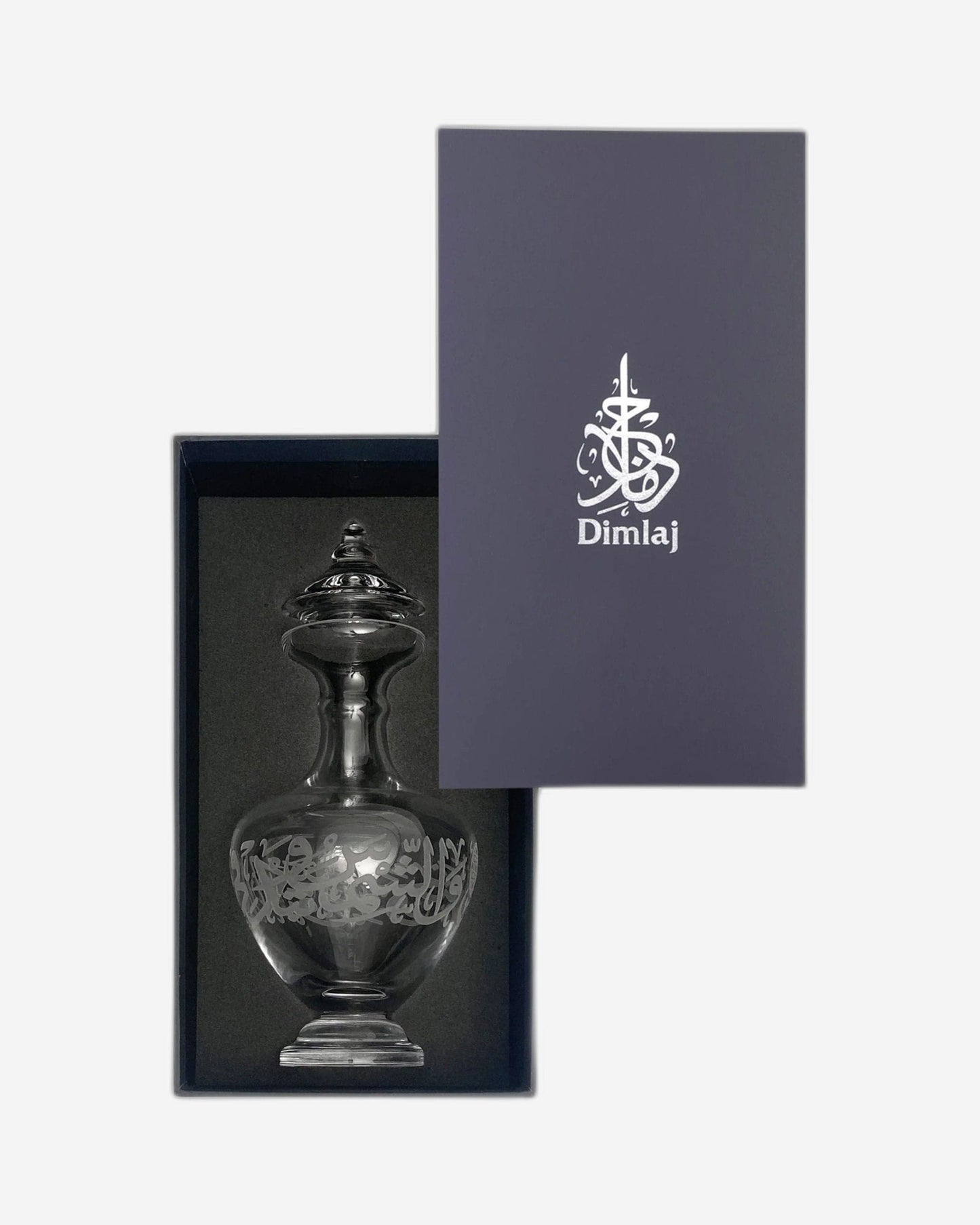 Dimlaj Thuluth Carafe with Lid Engraved