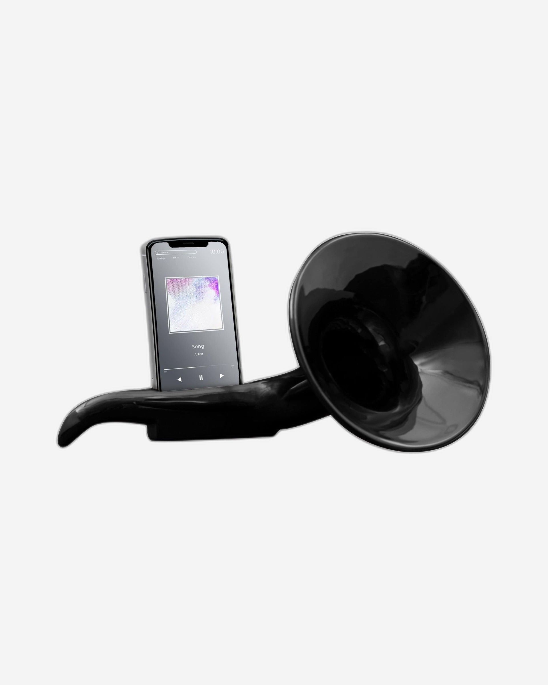 Dimlaj Ceramic Megaphone (Black)