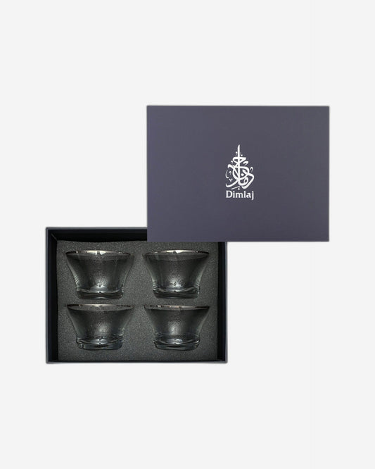 Dimlaj Perla Serving Bowls 4Pc Platinum