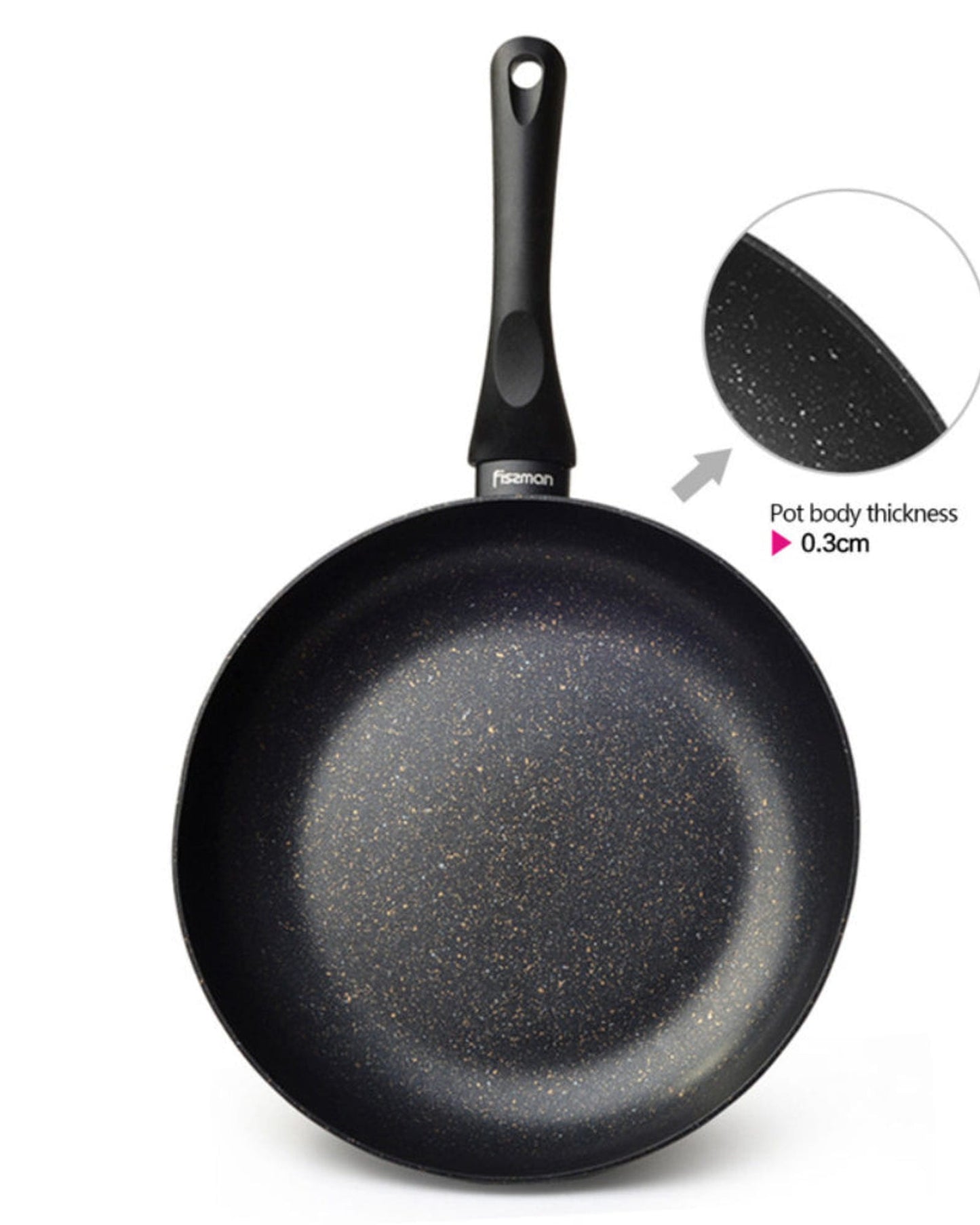 Fissman Frying Pan Promo Aluminum Silver 24cm