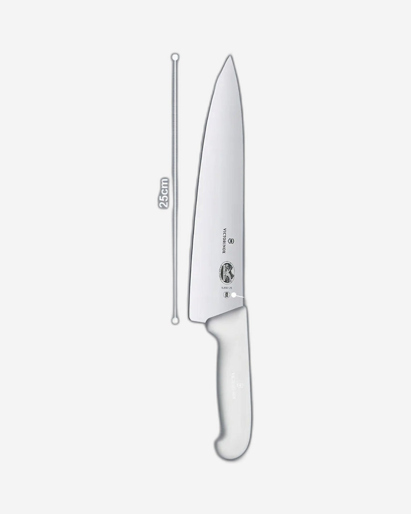 Victorinox Fibrox Carving Knife 25Cm Straight White - 5.2007.25