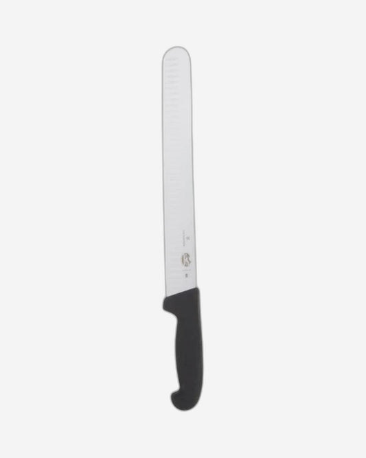 Victorinox Fibrox Slicing Knife 30cm Fluted Black