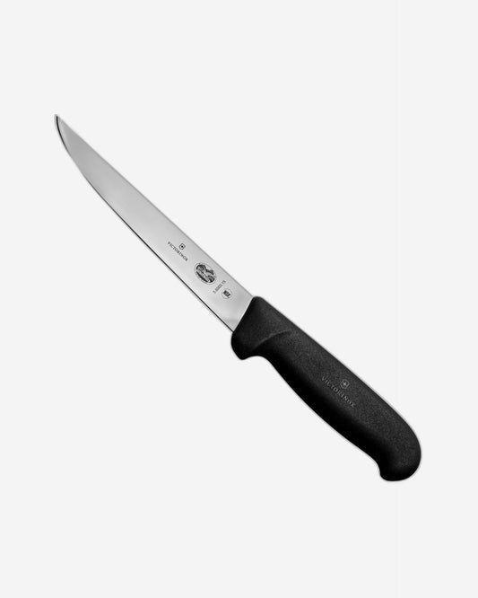Victorinox Fibrox Boning Knife 15Cm Straight Black - 5.6003.15