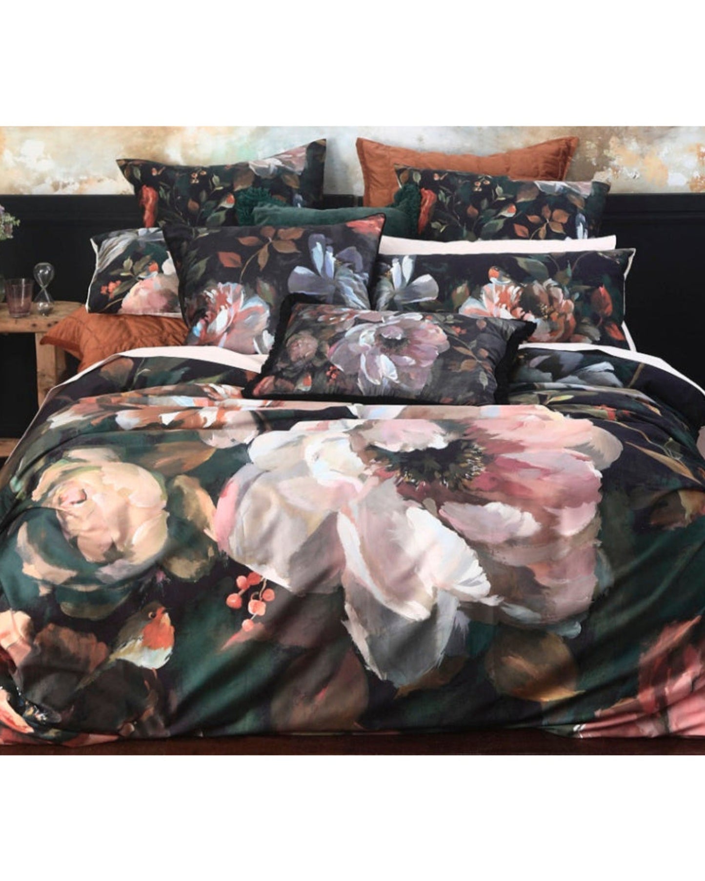 MM Linen "Rosetti" Super King Duvet Size 260x220 + 50x75 (2) cm