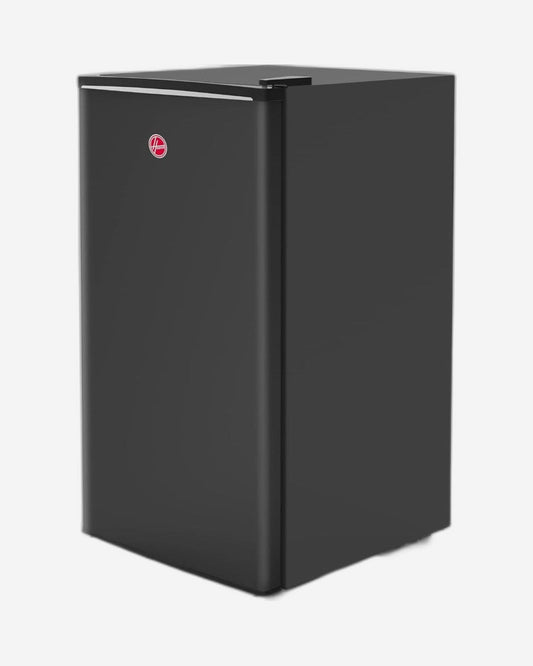 Hoover 118L Single Door Compact Refrigerator with Freezer Compartment - Mechanical Control, Adjustable Thermostat, 1 Removable Shelf, Defrost Feature, 1 Year Warranty, Black HSD-K118-B