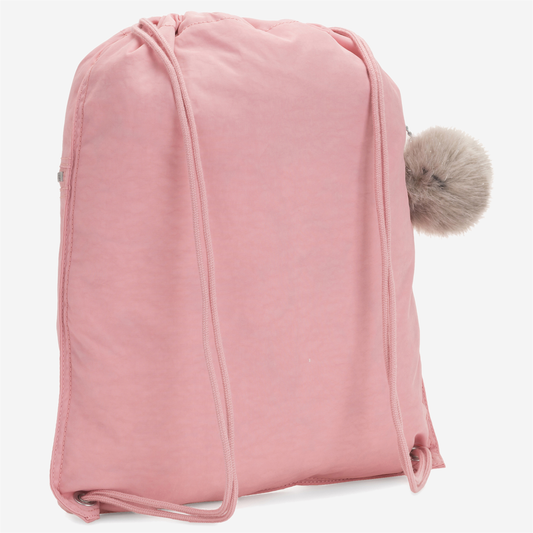 Kipling Supertaboo Bridal Rose Medium Backpack (with Drawstring) 09487-46Y