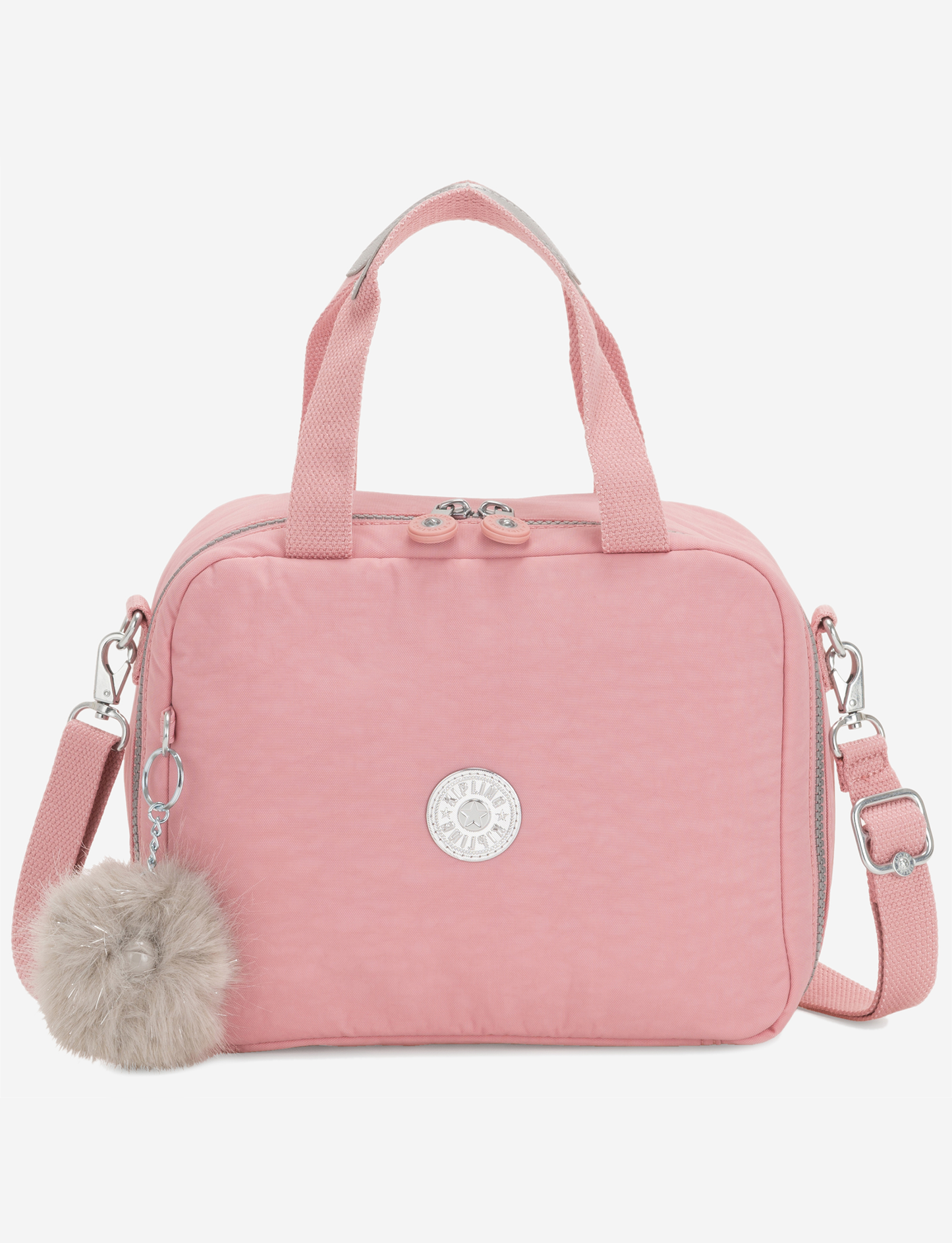 KIPLING Miyo Bridal Rose Large lunchbag (with trolley sleeve) 15381-46Y