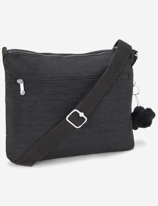 Kipling Alvar Black Noir Medium Crossbody 13335-P39