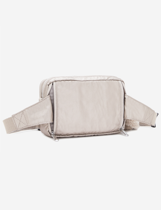 KIPLING Abanu Multi Metallic Glow Small crossbody convertible to waistbag (with removable shoulderstrap) I3492-48I