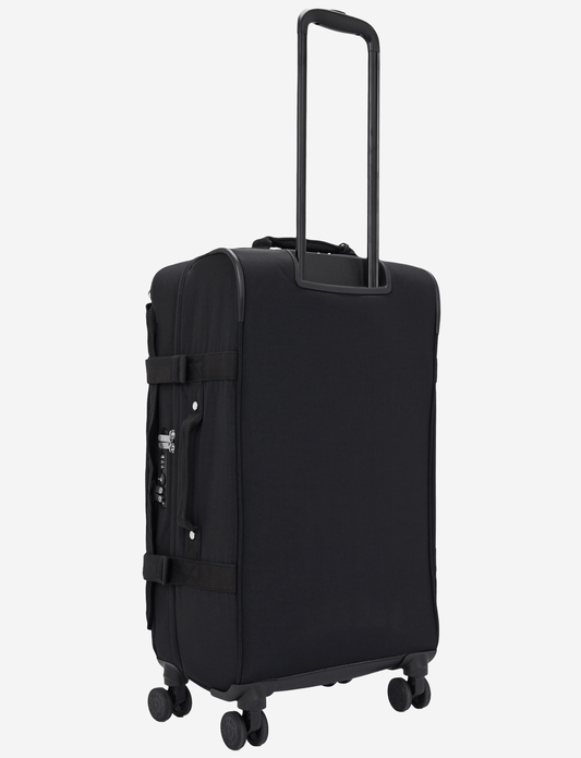 Kipling Spontaneous M Black Noir Medium Wheeled Luggage I6918-P39