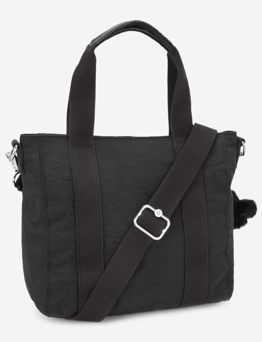 Kipling Asseni Mini Black Noir Small Tote (with Removable Shoulderstrap) I7149-P39