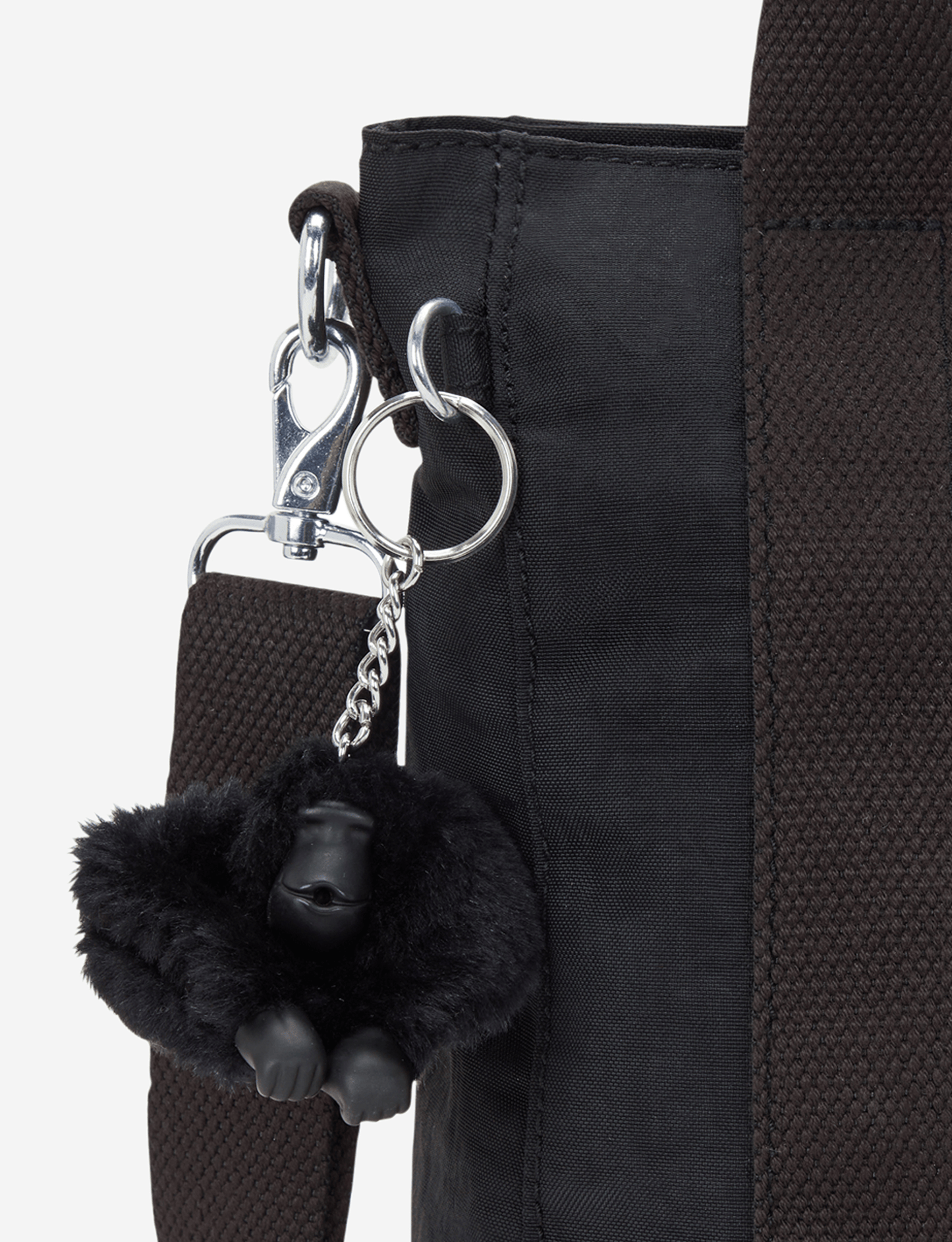 Kipling Asseni Mini Black Noir Small Tote (with Removable Shoulderstrap) I7149-P39