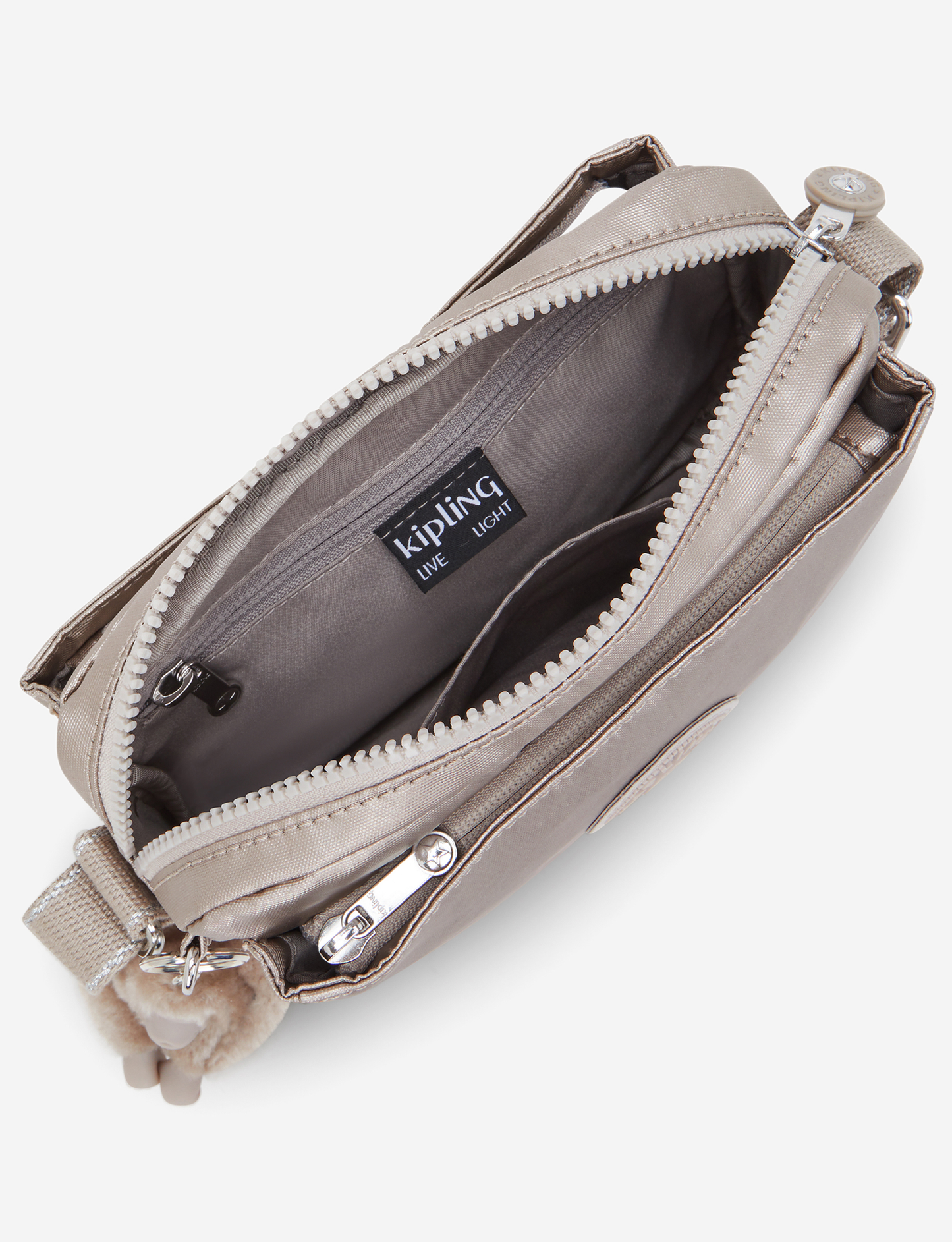 KIPLING Abanu Metallic Glow Small crossbody I7248-48I