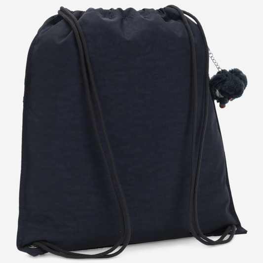 Kipling Supertaboo True Blue Tonal Medium Backpack (with Drawstring) 09487-4DX