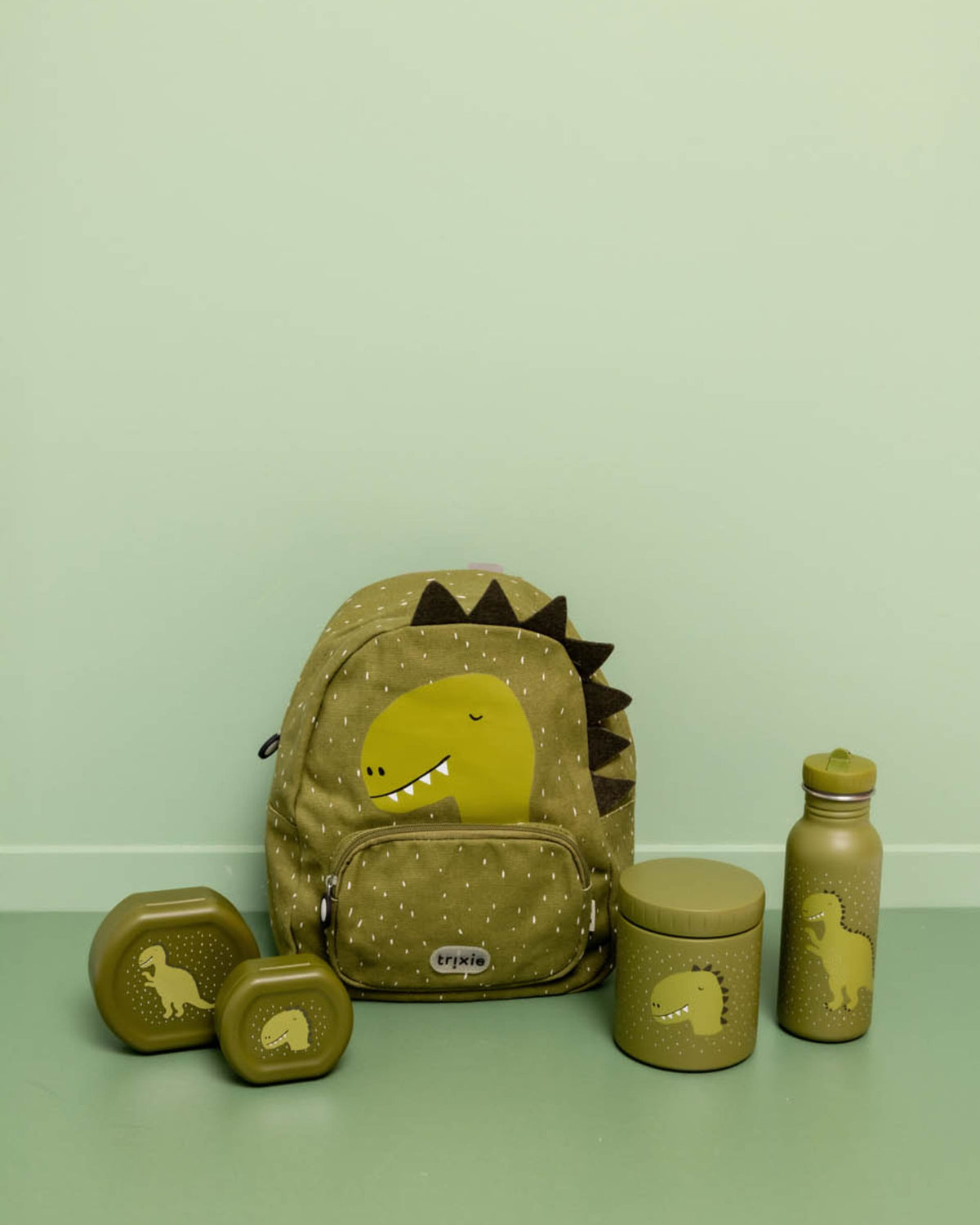 Trixie Snack Box With Clip - Set of 2 - Mr. Dino
