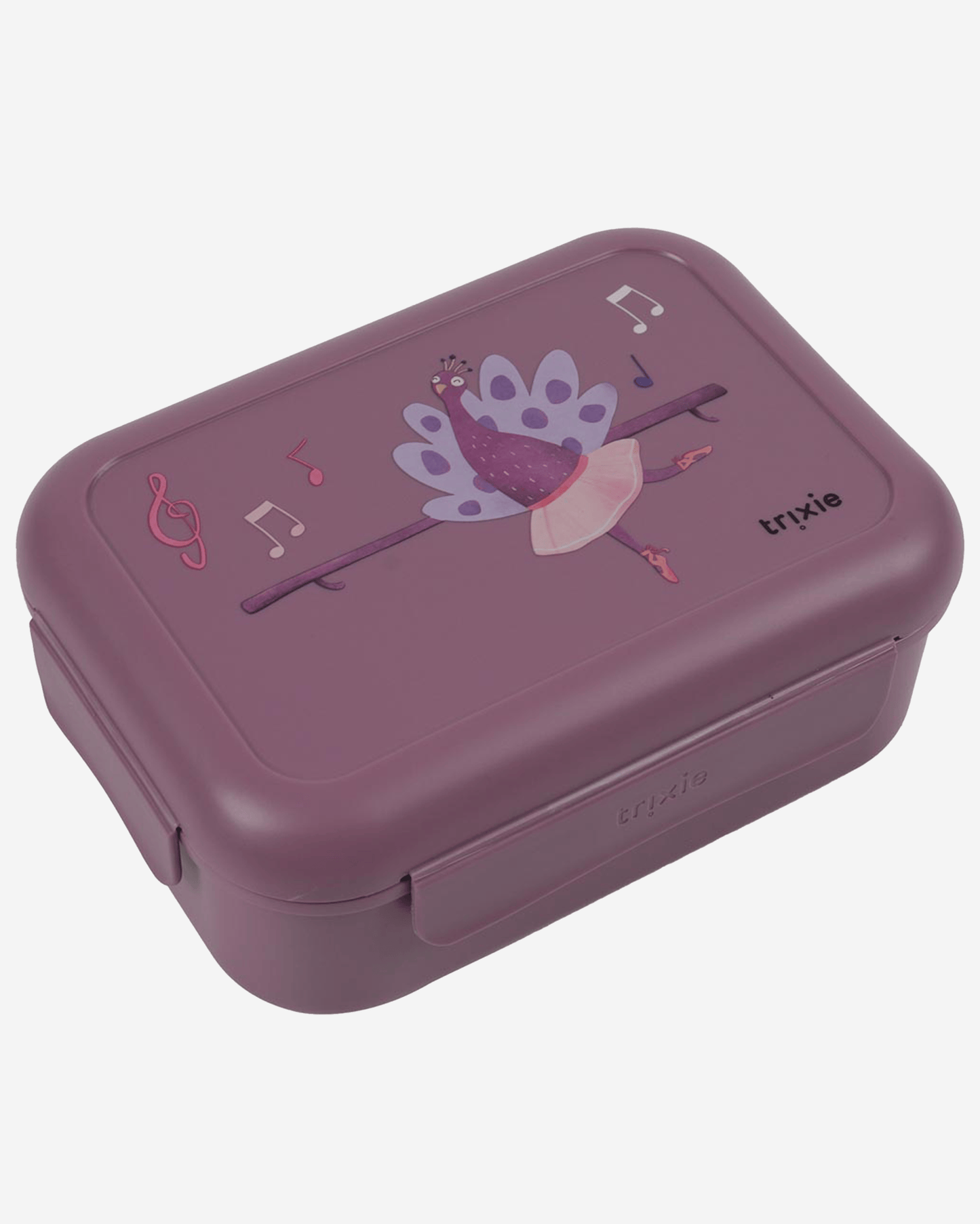 Trixie Lunch Box With Clips - Ballerina Mrs. Peacock