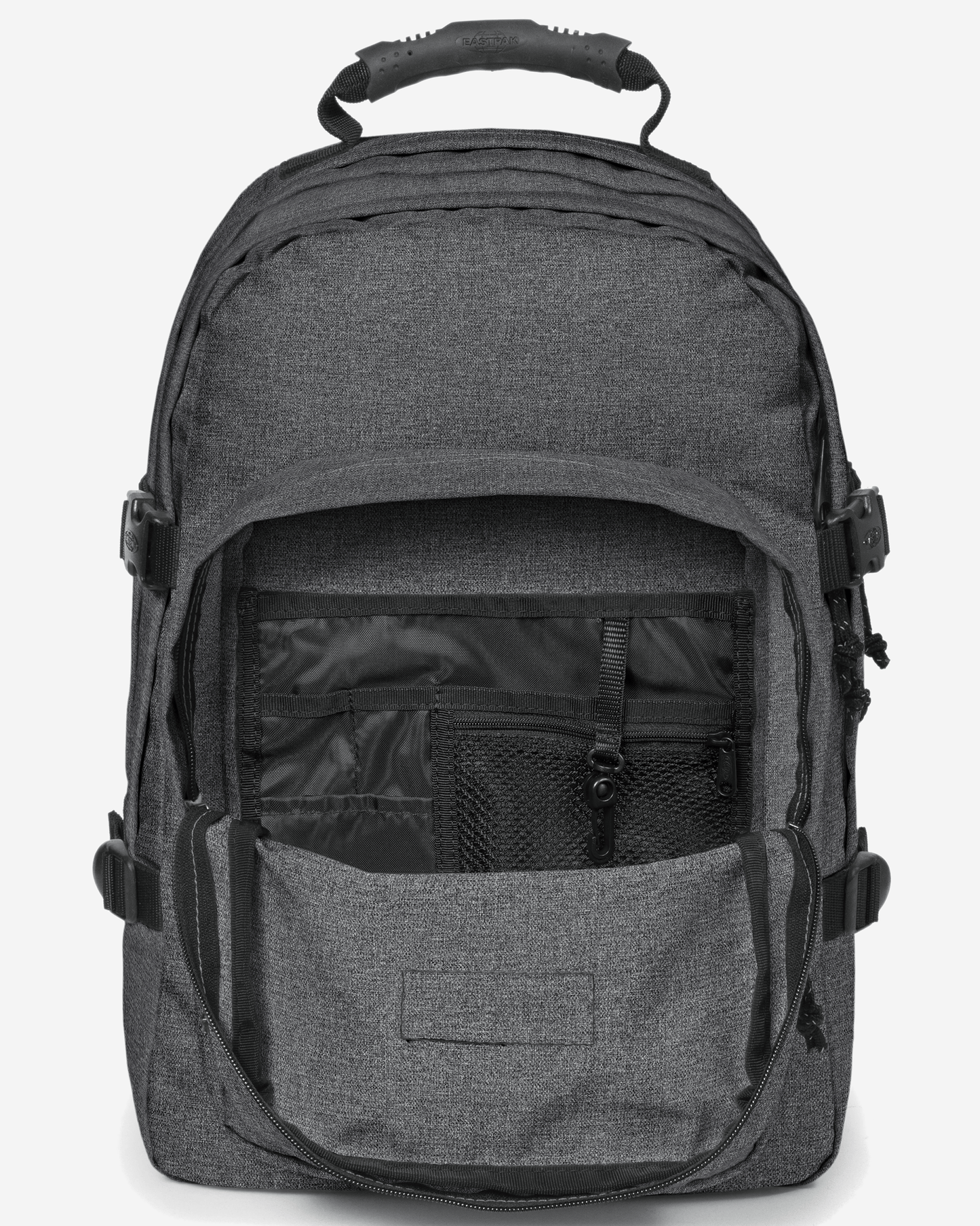 Eastpak Provider Black Denim Backpack