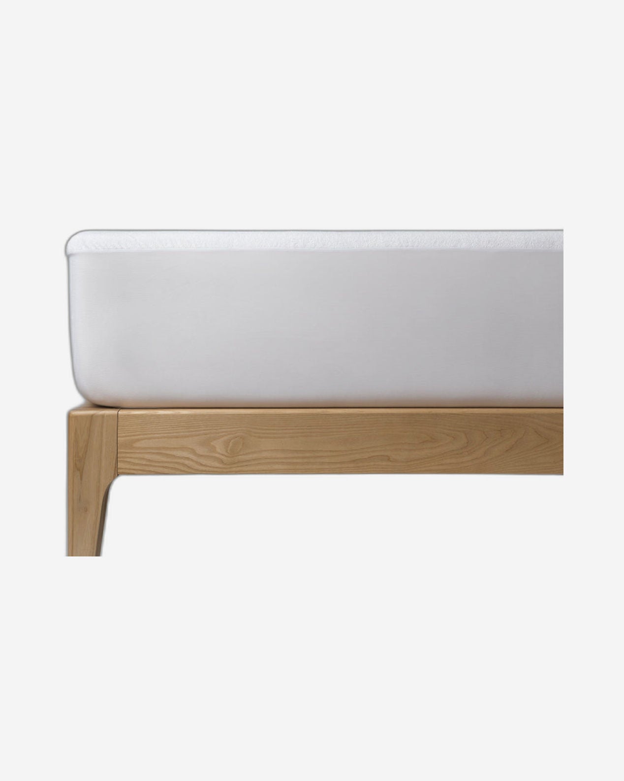 Velfont "Babylon" Mattress Protector Bamboo White