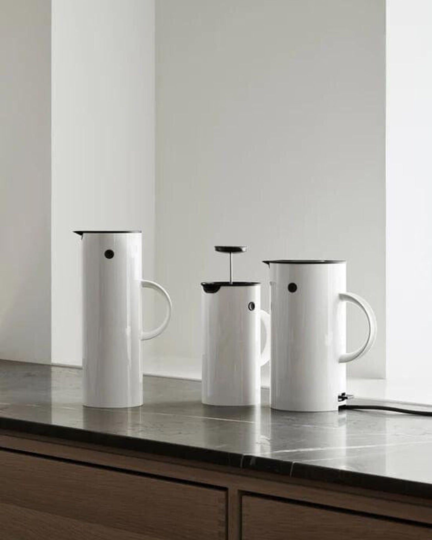 Stelton French Press 1L White