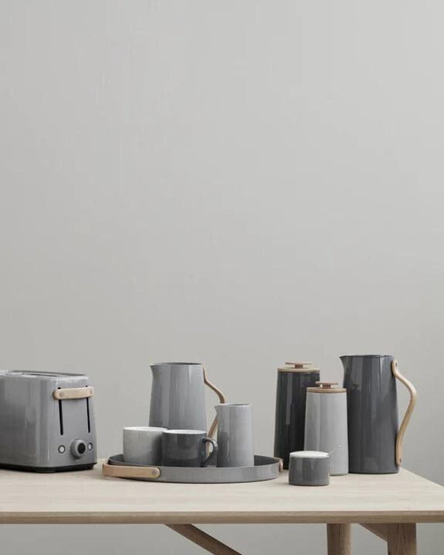 Stelton Emma Milk Jug Thermo 0.3L Grey