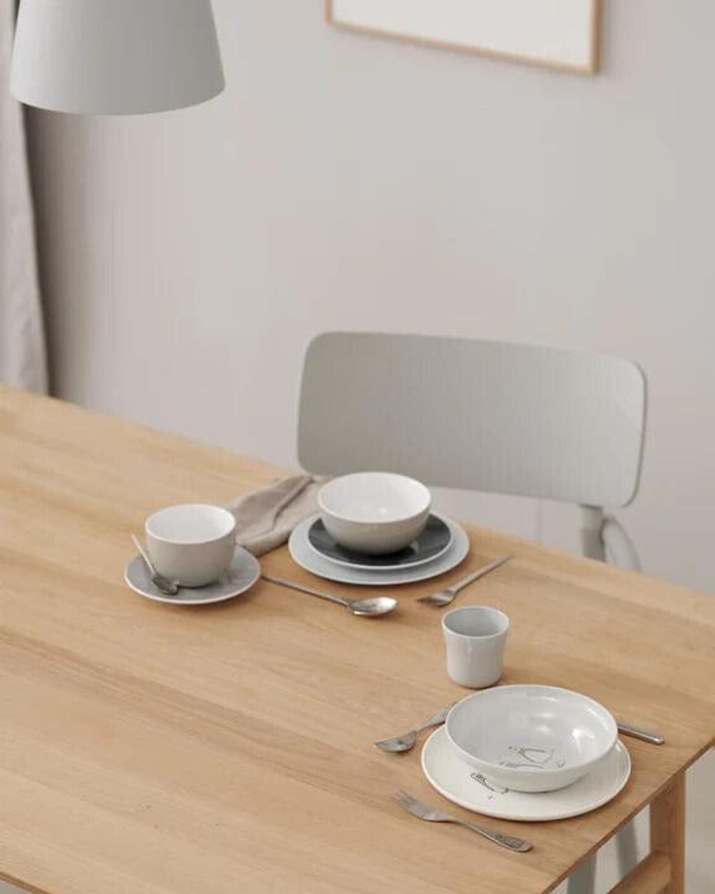 Stelton Pingo Tableware Set 3Pc Grey